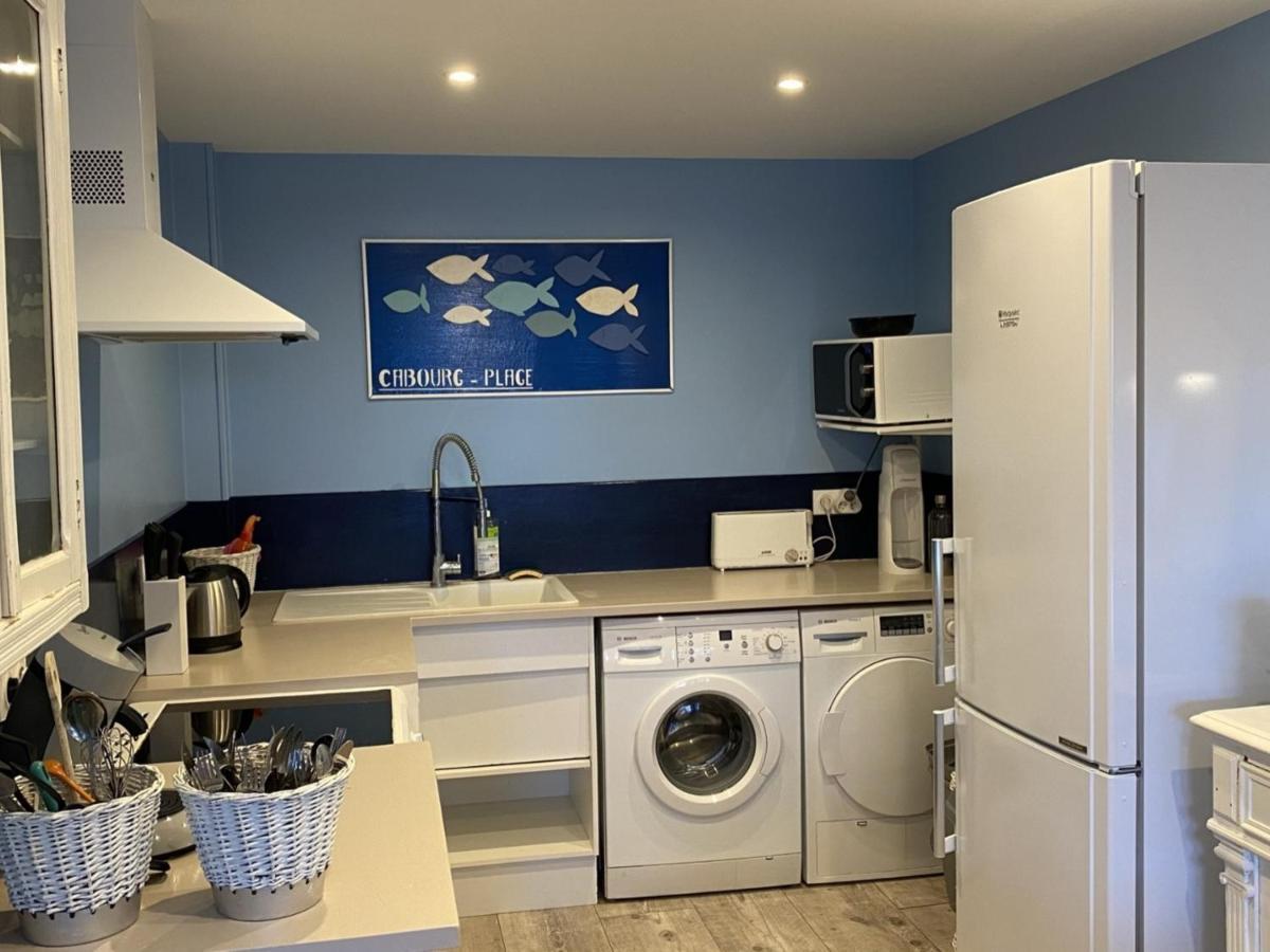 Grand Duplex En Front De Mer Avec 3 Chambres, Animaux Acceptes, Equipements Complets, Cabourg - Fr-1-487-321 Εξωτερικό φωτογραφία